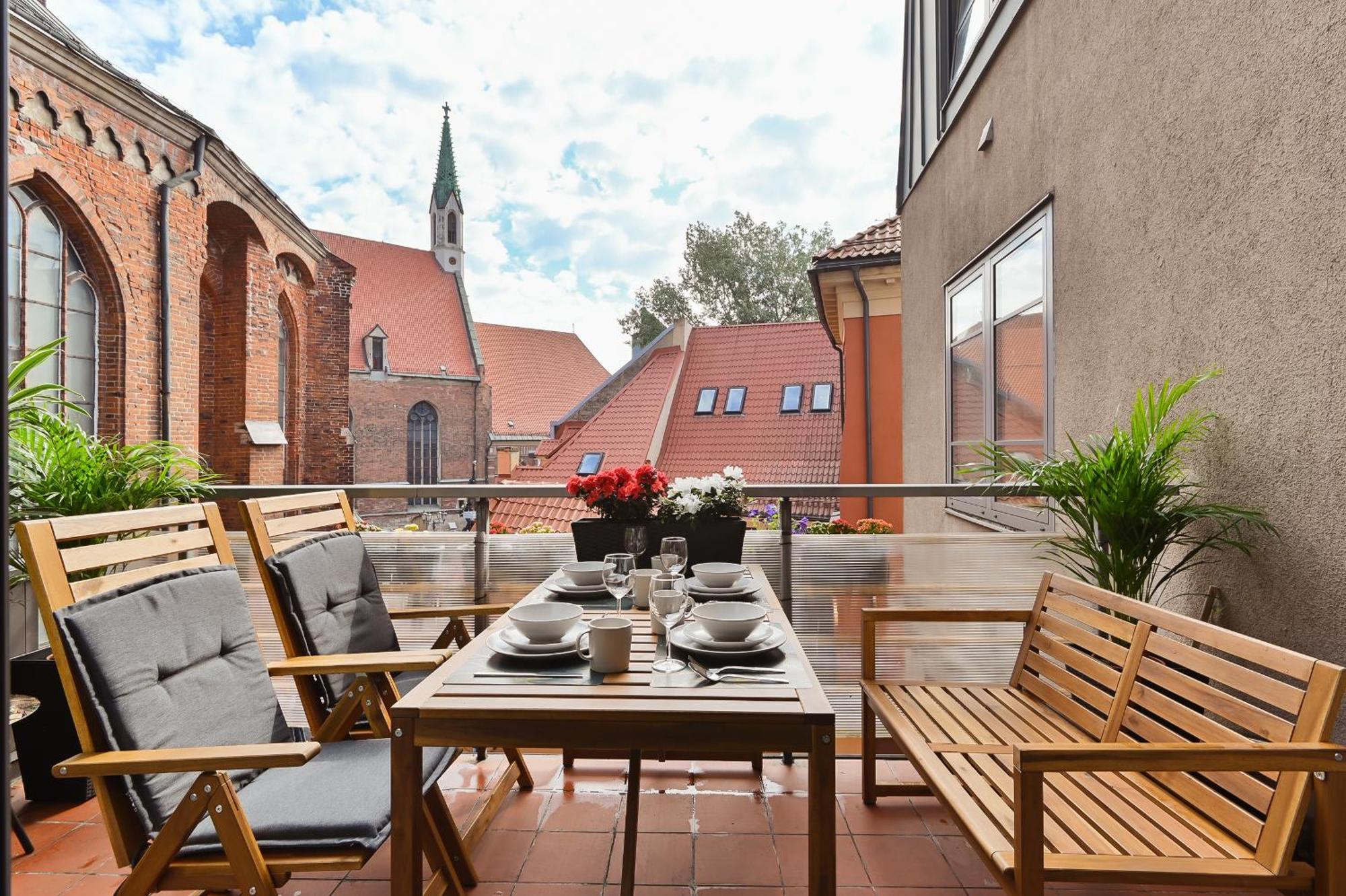 Saint Peter'S Apartment Riga Dış mekan fotoğraf